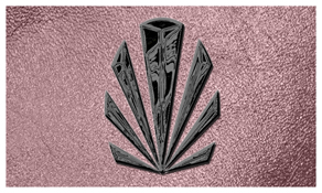 DNSEMP-C-602-BK-SH-OR Black Sunburst Shimmer Orchid